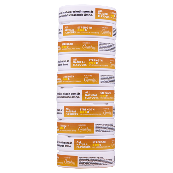 COCO Tropical Mango Strong 18 mg Portion All White 10 pack