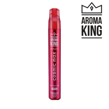 Aroma King Cosmic Max Lychee Ice 20 mg Vapeenheten med logga