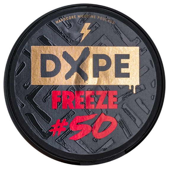 Dxpe Freeze #50 All White Portion Nytt namn från Dope