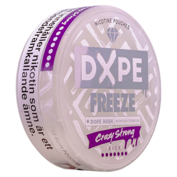 Dxpe Freeze Crazy Strong All White Portion Dosa med unik design