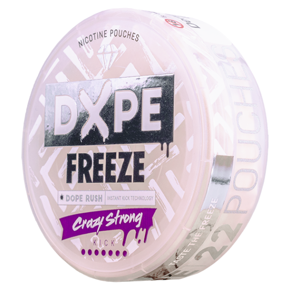 Dxpe Freeze Crazy Strong All White Portion Dosa med unik design