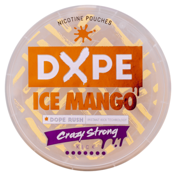 Dxpe Ice Mango Strong Edition All White Portion Nytt namn från Dope