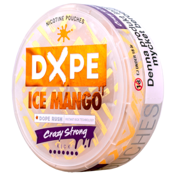 Dxpe Ice Mango Crazy Strong All White Portion Nytt namn från Dope