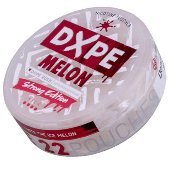 Dxpe Melon Strong Edition All White Slim Portionssnus Nytt namn från Dope