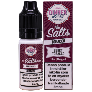 Dinner Lady Salt Berry Tobacco 14 mg e-juice