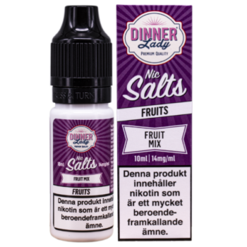 Dinner Lady Salt Fruit Mix 14 mg e-juice