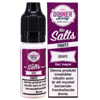 Dinner Lady Salt Grape 14 mg e-juice