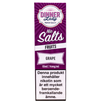 Dinner Lady Salt Grape 14 mg e-juice