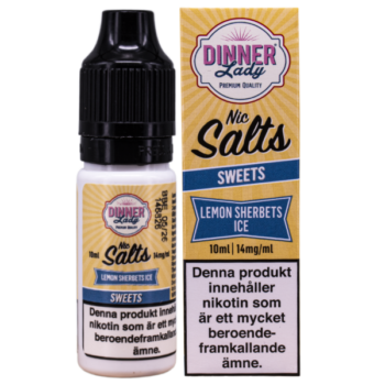 Dinner Lady Salt Lemon Sherbets Ice 14 mg e-juice