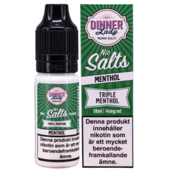 Dinner Lady Salt Triple Menthol 14 mg e-juice