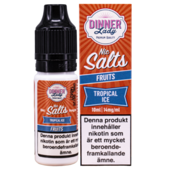 Dinner Lady Salt Tropical Ice 14 mg e-juice