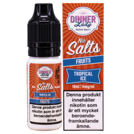 Dinner Lady Salt Tropical Ice 14 mg e-juice