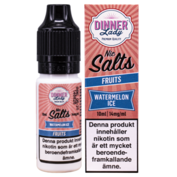 Dinner Lady Salt Watermelon Ice 14 mg e-juice