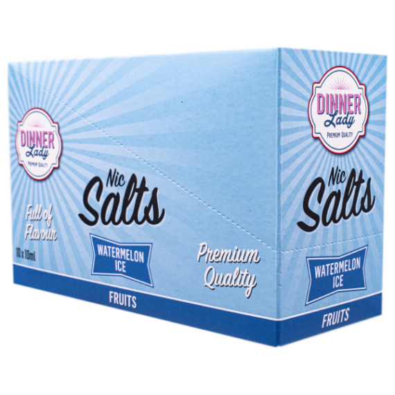 Dinner Lady Salt Watermelon Ice 14 mg e-juice