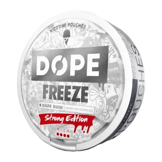 Dope Freeze Strong Edition All White Portion