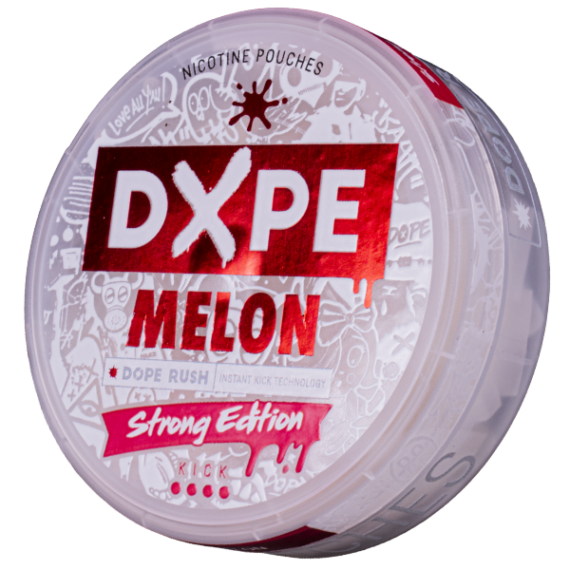 Dope Melon Strong Edition All White Slim Portionssnus