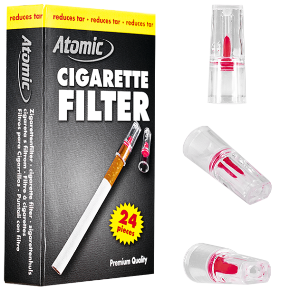 Filter Atomic Cigarettfilter 24-Pack