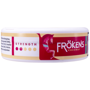 Frökens Nikotin Coconut Slim Portion - Kortsidan