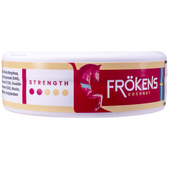 Frökens Nikotin Coconut Slim Portion - Kortsidan