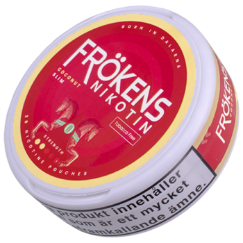 Frökens Nikotin Coconut Slim Portion - Liggande profil