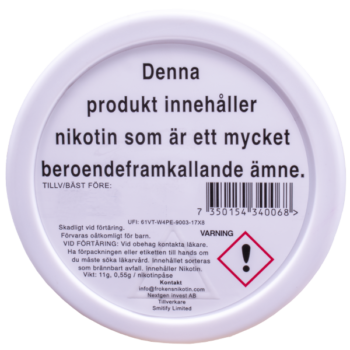 Frökens Nikotin Gozzi Edition Coconut Slim Portion – Innehållsförteckning