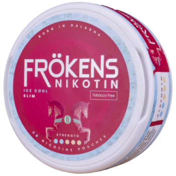 Frökens Nikotin Ice Cool Slim All White Portionssnus