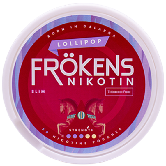 Frökens Nikotin Lollipop Slim Portion