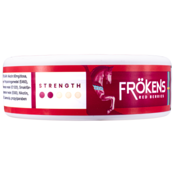 Frökens Nikotin Red Berries Slim Portion – Kortsidan