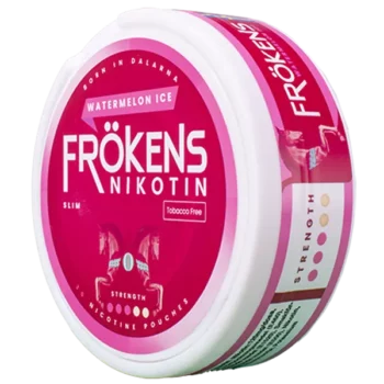 Frökens Nikotin Watermelon Ice slim all white dosa