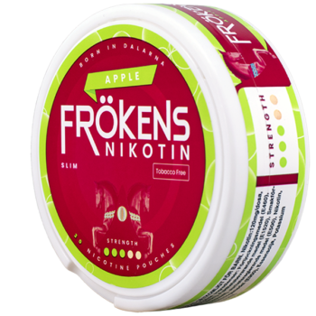 Frökens Nikotin Apple Slim All White Portion