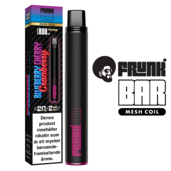 Frunk Bar Mesh Coil Blueberry Cherry Cranberry 20 mg