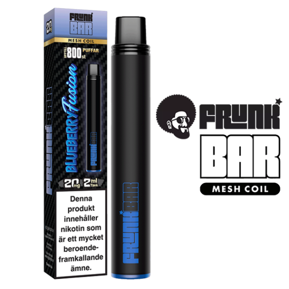 Frunk Bar Mesh Coil Blueberry Fusion 20 mg