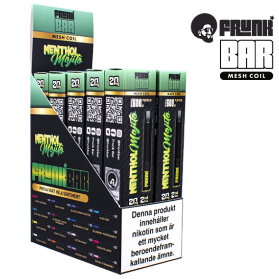 Frunk Bar Mesh Coil Menthol Mojito 20 mg