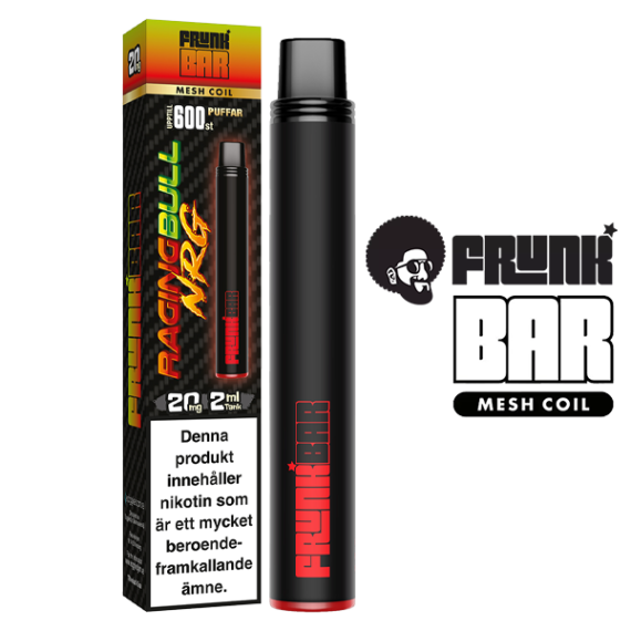 Frunk Bar Mesh Coil Raging Bull NRG 20 mg