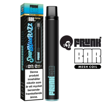 Frunk Bar Mesh Coil Sour Blue Razz 20 mg