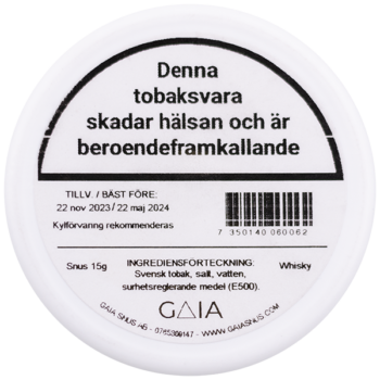 Gaia Whisky Portion Portionssnus