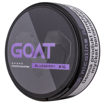 GOAT Blueberry 16 mg All White Nicotinepouches