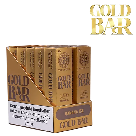 Gold Bar Mesh Banana Ice 20 mg 10-pack