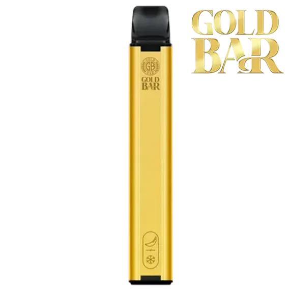 Gold Bar Mesh Banana Ice 20 mg Vapeenheten med logga