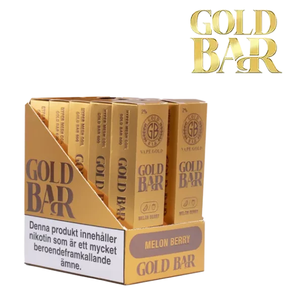 Gold Bar Mesh Melon Berry 20 mg 10-pack