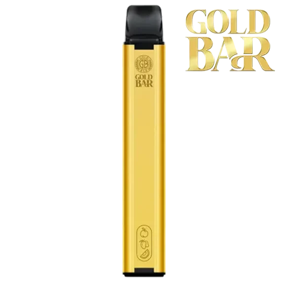 Gold Bar Mesh Peach Mango Watermelon 20 mg Vapeenheten med logga