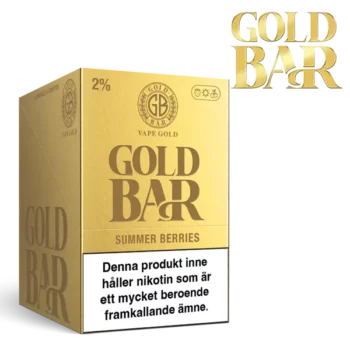 Gold Bar Mesh Summer Berries 20 mg 10-pack