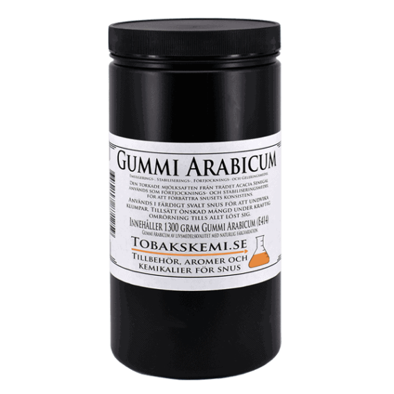 Tobakskemi Gummi Arabicum 1300gram