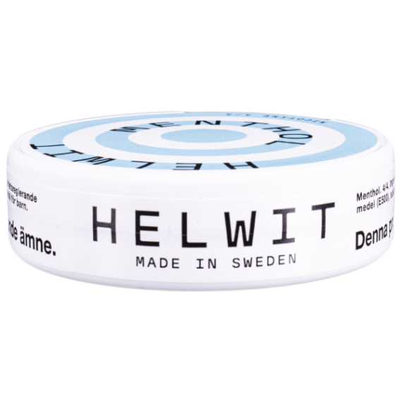 Helwit Menthol Slim All White Portion Portionssnus Dosa