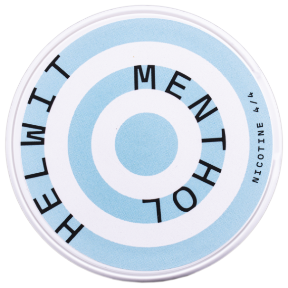 Helwit Menthol Slim All White Portion Portionssnus Lock