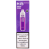 Hi5 grape freeze 20 mg lila vapeförpackning