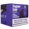 Ett tiopack av Hyper Bar Blue Cherry Cranberry är gjord av tjockt papper