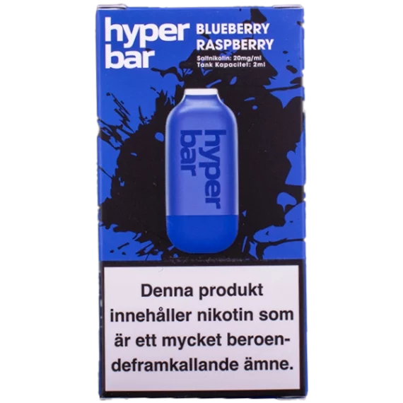 Hyper Bar Blueberry Raspberry styckförpackning