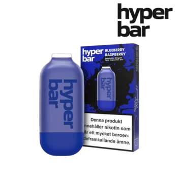 Hyper Bar Mesh Blueberry Raspberry 20 mg engångsvape förpackning