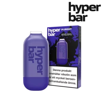 Hyper Bar Mesh Blueberry 20 mg engångsvape förpackning